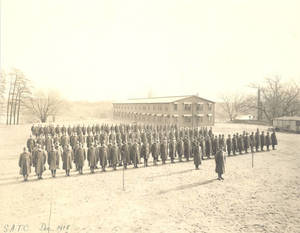 Soldiers in Formation (December 1918)