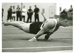 SC Gymnasts James Mlynaski performing
