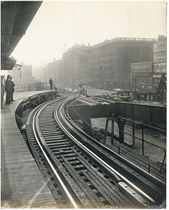 North incline, new elevated track