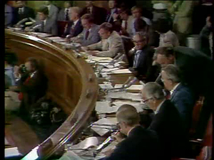 The MacNeil/Lehrer Report; Bert Lance at Senate Hearings