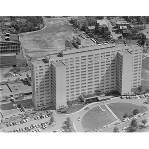 Jamaica Plain Veterans Hospital, close up, Boston, MA