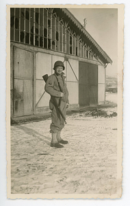 View of Murray Rosenblum during guard duty