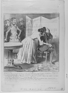 Le Chevalier des Adrets est l’amant d’une femme du monde, il est aimable, empressé, il joue la passion et le dévouement..... un jour, un huissier prétendu, une prétendue lettre de change tombent comme la foudre au milieu de plus tendres épanchemens .......... Ah ! mon dieu ! Le Baron de Wormspire, un ami, me faire jeter en prison ! détruire mon bonheur ! m’enlever à ce que j’aime ! ô les amis, les amis !!.... il n’y a donc plus d’amis !!!.... La pauvre femme, la pauvre dupe, se dépouille de son or, de ses bijoux, donne tout ce qu’elle peut donner, emprunte, se ruine et reconnaît trop tard que son chevalier n’est qu’un chevalier d’industrie, un vrai Robert Macaire.