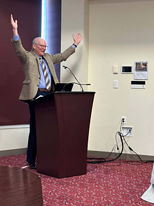 Harry Rock at the National YMCA Hall of Fame new website celebration (March 20, 2023)
