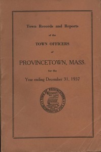 Annual Town Report - 1937