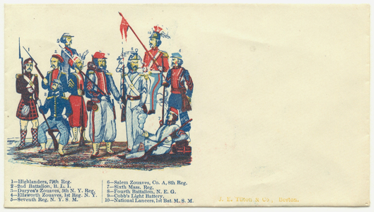 Union soldiers from various regiments [graphic]