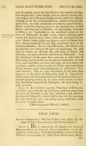 1808 Chap. 0074. An Act Incorporating Michael Collins And Others, By The Name Of The Massachusetts Salt Work Company.