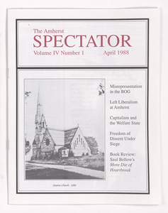 The Amherst spectator, 1988 April