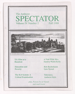 The Amherst spectator, 1988 fall