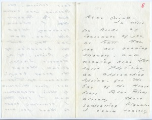 Emily Dickinson letter to James D. Clark