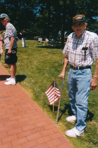 Bob at the Korean War Memorial