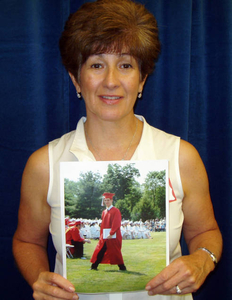 Millie Zayas at the Waltham Mass. Memories Road Show