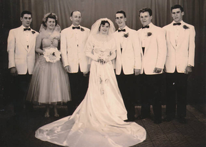 Wedding of Charles LeBlanc and Patricia Curtis