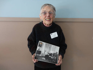 Ruth McDonald at the Stoughton Mass. Memories Road Show