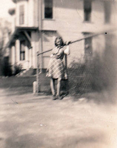 Polly in playground