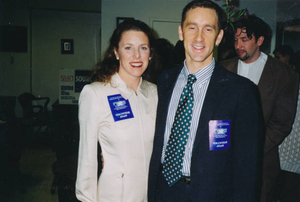 President Clinton visits UMass Boston