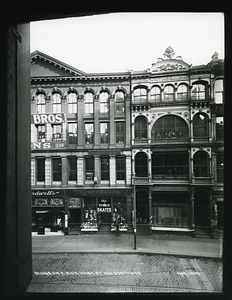 Buildings on east side Washington Street, 339-348