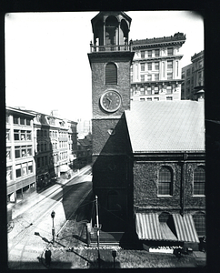Milk Street side of Old South Church