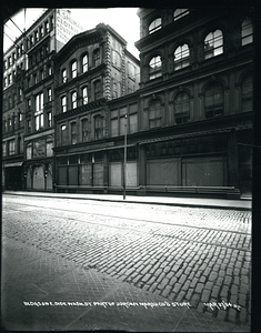 Buildings on east side of Washington Street part of Jordan Marsh Company store