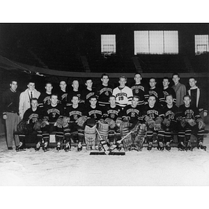 1957-1958 Northeastern hockey team photo