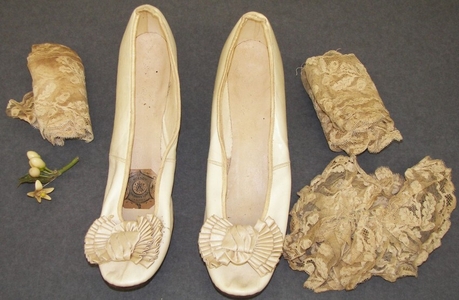 Lace Fragments from Wedding Dress