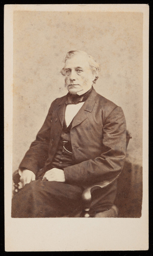 Studio portrait of of Mr. Alexanda Strong, Boston, Mass., undated