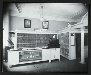 Interior view of Frank S. Horning Co. record store, 22 Boylston Street, Boston, Mass., Feb. 1920