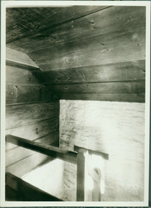 Restored interior stair, Whitfield House, Guilford, Conn.