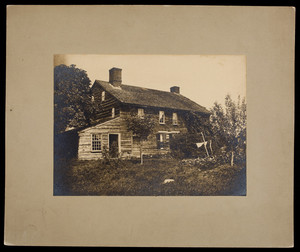 Exterior view of the Pearl House, West Boxford, Mass., undated