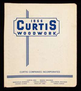 Curtis design book of architectural woodwork, number 510, Curtis Companies, Clinton, Iowa and Wausau, Wisconsin