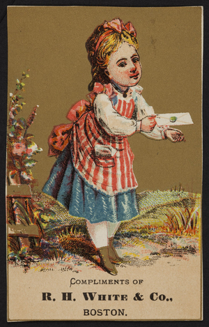 Trade card for R.H. White & Co., Boston, Mass., ca. 1892