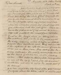 Letter from Lewis Cass to Leverett Saltonstall, 30 March 1802