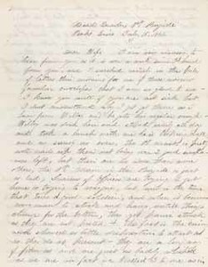 Letter from George H. Johnston to Amanda Johnston, 15 July 1862