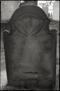 Gravestone for Jerusha Deming (1789), Wethersfield Village Cemetery