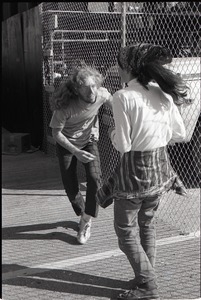 Hollywood Speedway Rock Festival: couple dancing to the music