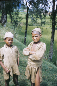 Two Hindu boys.