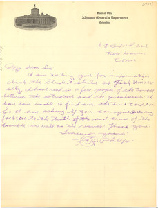 Letter from H. E. Phillips to W. E. B. Du Bois