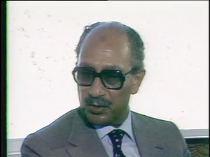 The MacNeil/Lehrer Report; Interview with President of Egypt Anwar el-Sadat