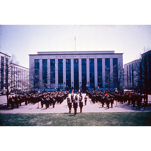 ROTC Unit in Quad