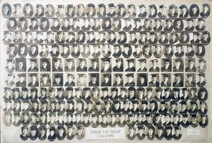 1925 Suffolk University Law School class