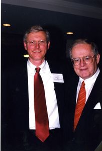 Suffolk University Dean John H. Fenton, Jr. and Robert R. Smith (Law)