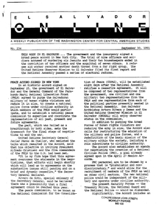 "El Salvador Online" weekly publication, No. 234, 30 September 1991
