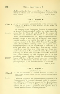 1785 Chap. 0004 An Act For Annexing A Gore Of Land Lying Between The Towns Of Worcester And Sutton, To The Town Of Worcester.