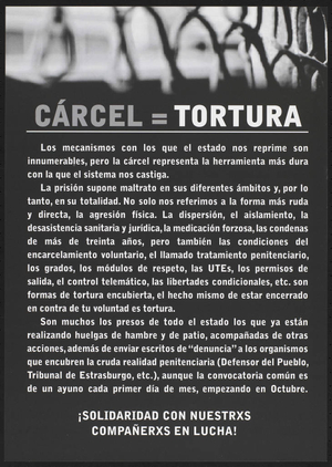 Carcel = tortura