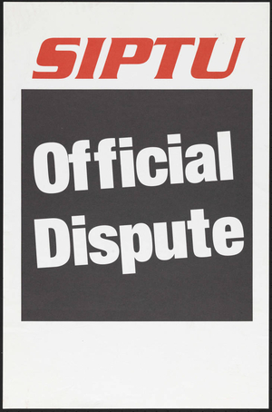 SIPTU official dispute