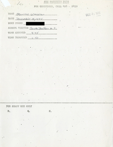 Citywide Coordinating Council daily monitoring report for South Boston High School by Marilee Wheeler, 1975 December 18