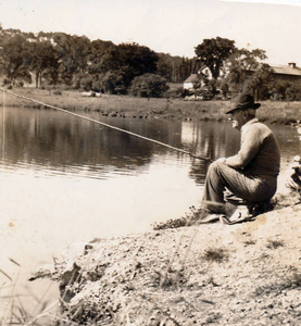 Fishing on Chandler Pond