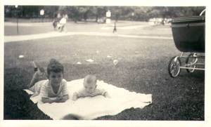 Jefferey and Stephen in Franklin Park
