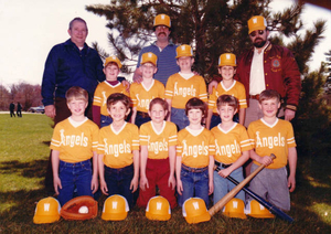 Wilmington little league in the mid-1980s