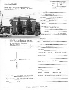 Nesmith Street, Belvidere - Nesmith Street, 73 - Henry Williams House